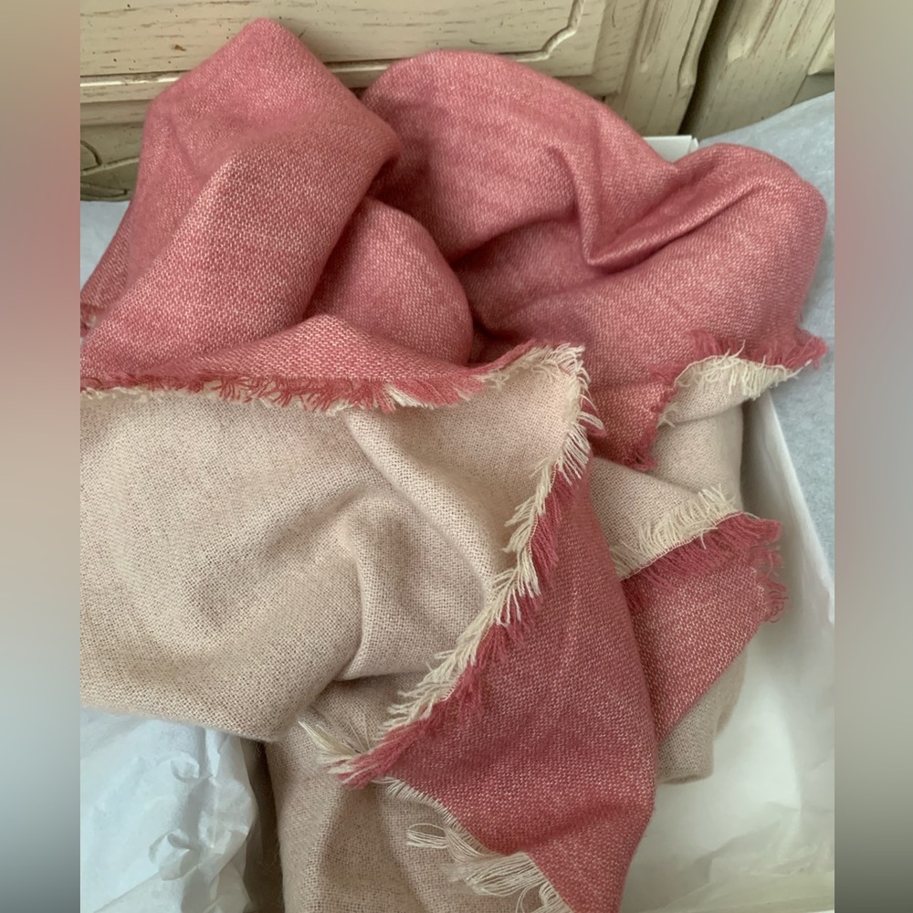 NWT never worn pink/light pink shawl